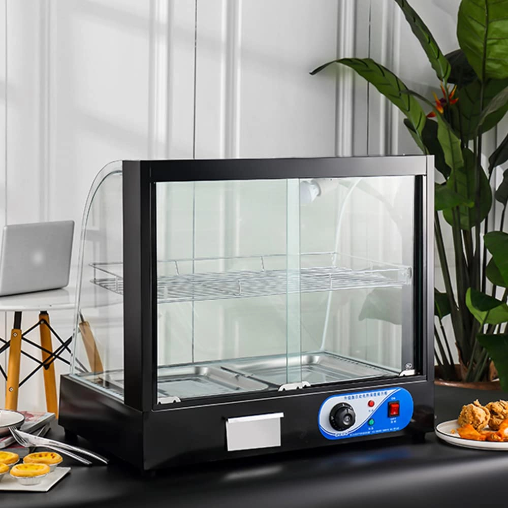 MNSSRN Heating Constant Temperature Food Display Cabinet - 50-200 ℃ Adjustable