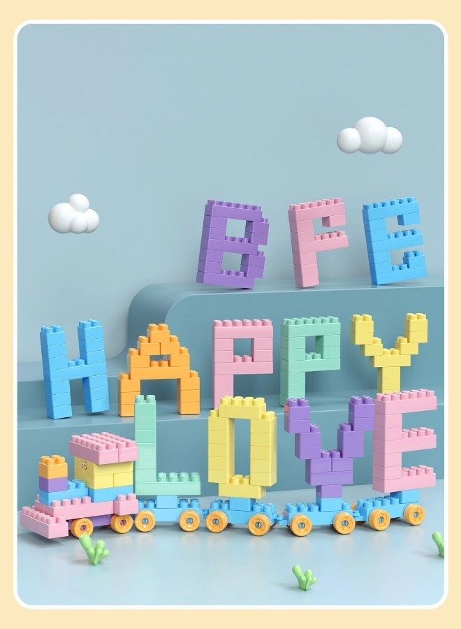 Macaron Color Building Blocks - 200 pcs