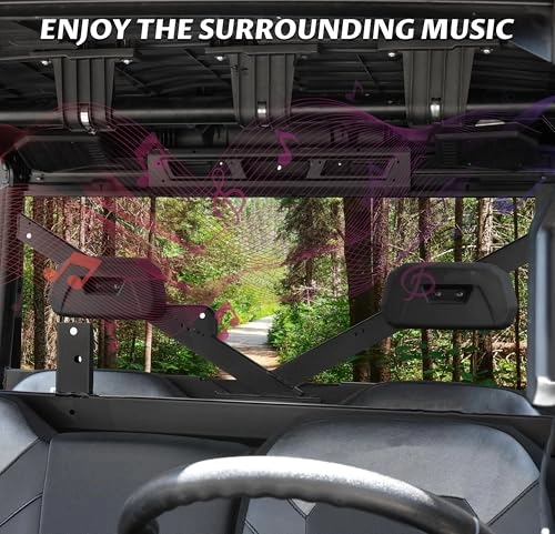 Rear Roof Speakers Pods - Polaris Ranger XP 1000/ Ranger Crew XP 1000 2019-2020