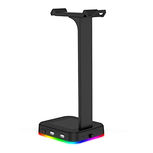 Headphone Stand for Headphones - Wireless Charging RGB