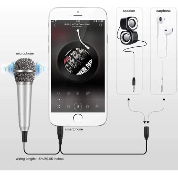 Mini Microphone Wired Microphone