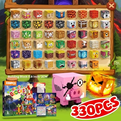 Magnetic Blocks - 330 pcs
