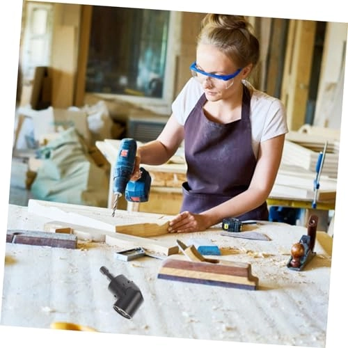 Drill Attachment Adapter - 2pcs Angle Screwdriver Ratchet