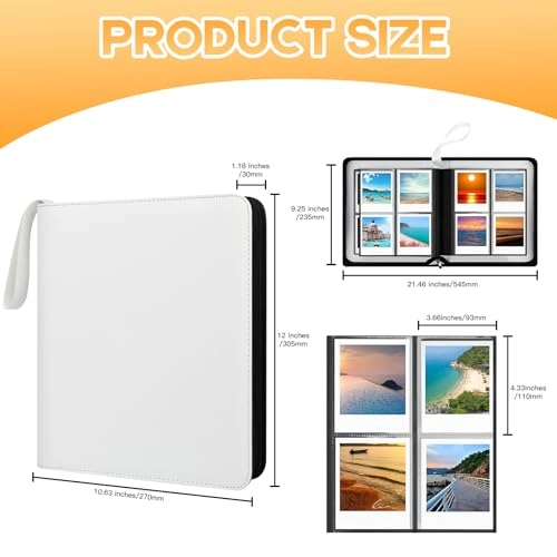 Polaroid I-Type 256 Pockets PU Photo Album