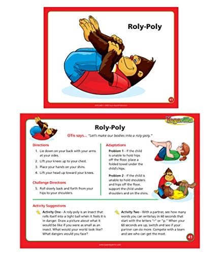 Yogarilla Exercises and Activities - 3 years and up 100 pieces