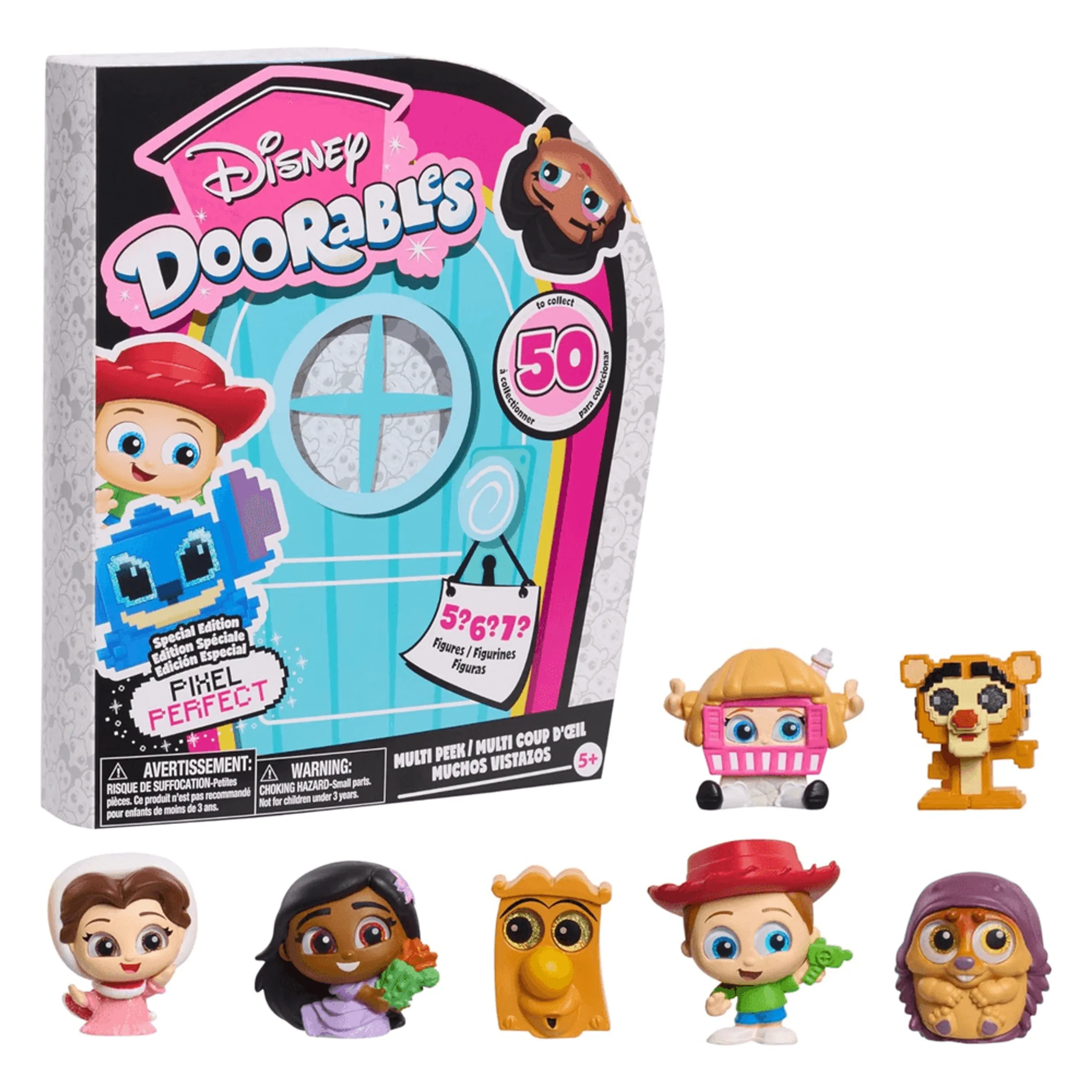 Doorables Multi Peek Pixel Collectible Action Figures (29464294-44856) 5-7 pcs