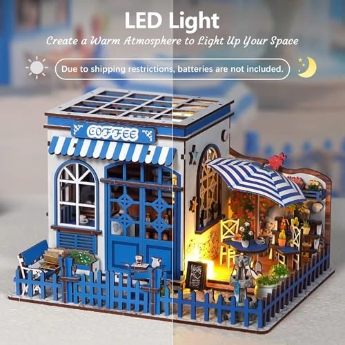 DIY Miniature House Kit - Sun Coffee Shop
