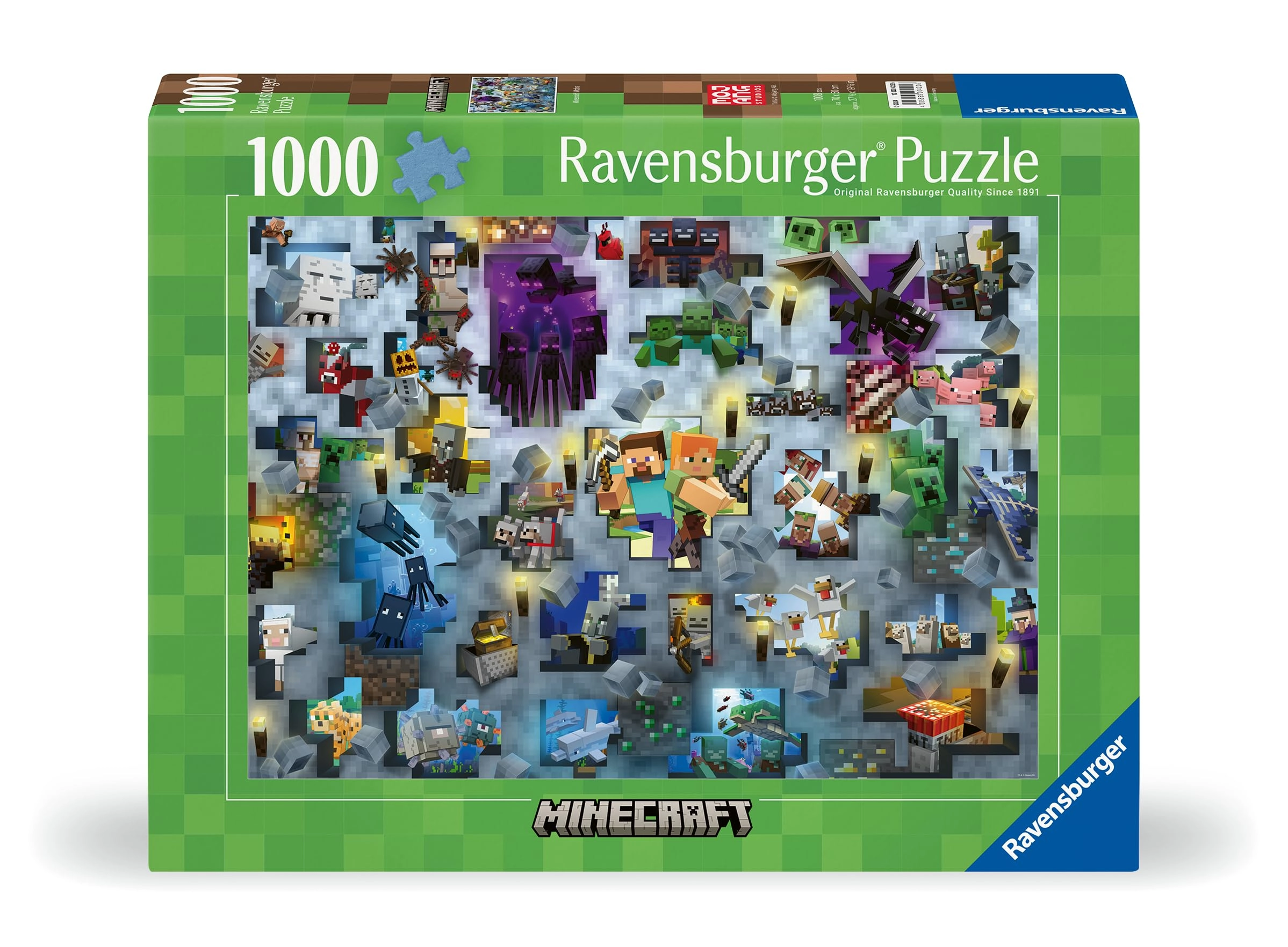Minecraft Mobs Puzzle (17188) - 1000 pcs