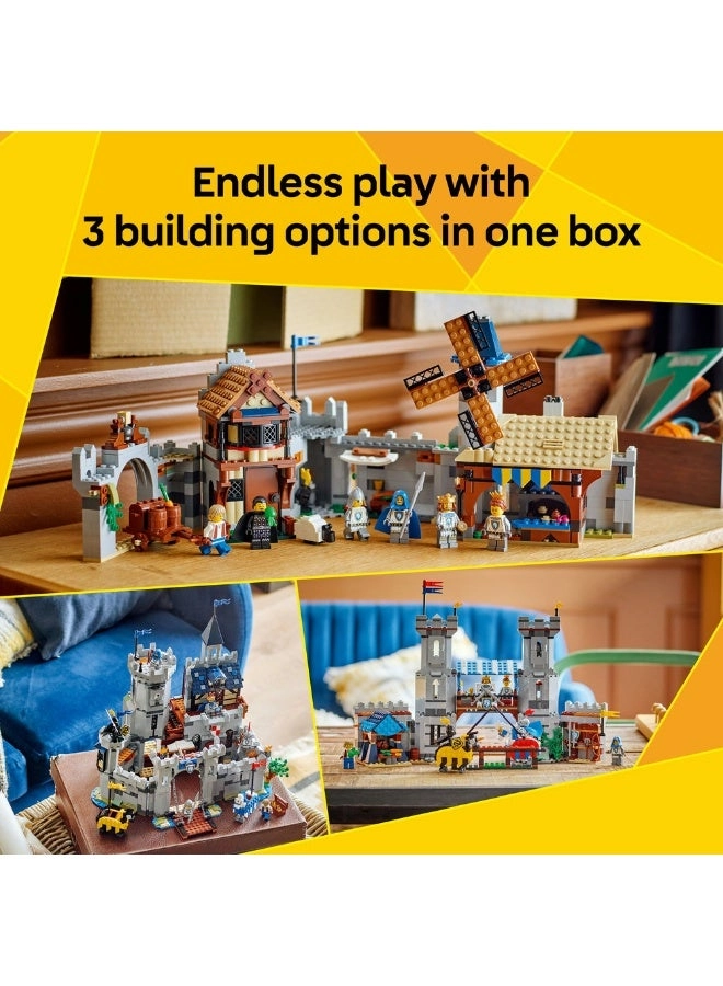 Creator 3in1 Medieval Horse Knight Castle (31168) - 6 Minifigures