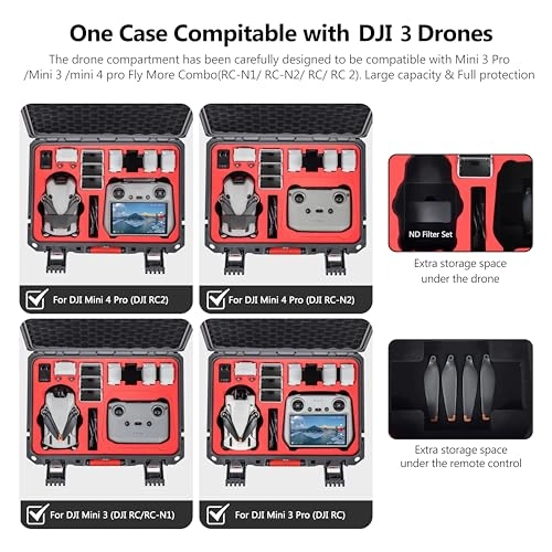 Mini 4 Case - DJI Mini 4 Pro Hard case