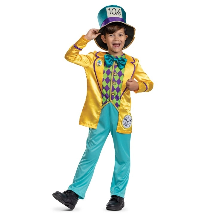 Party Centre LLC Mad Hatter Alice in Wonderland Costume - Child 7-8 years old