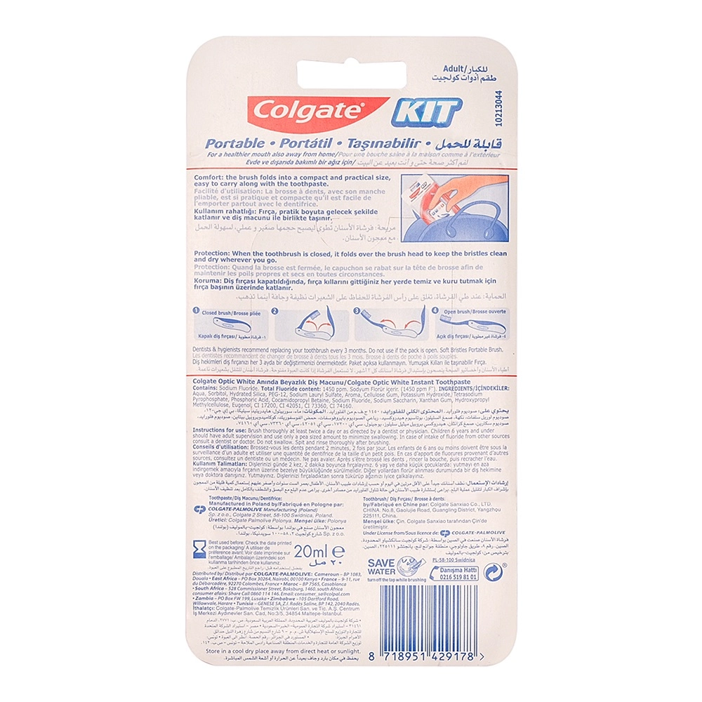 Oral Care Travel Kit - 2-Piece Pack