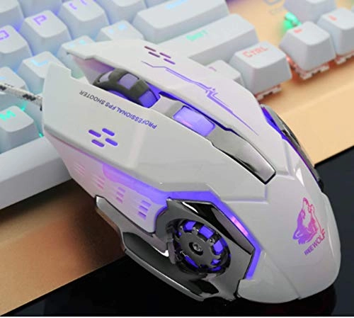 Free Wolf V5 Manipulator Mouse - USB