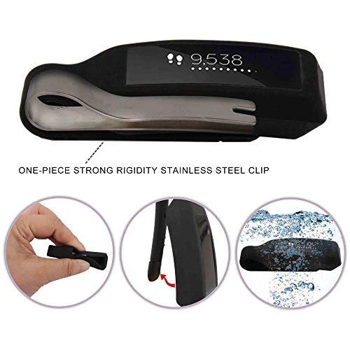 Watch Band for Fitbit Alta/Alta HR - Silicone black+white