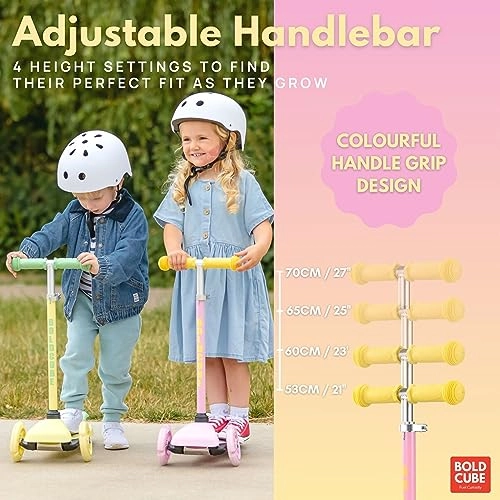 Teeny 3-Wheel Kick Scooter – LED