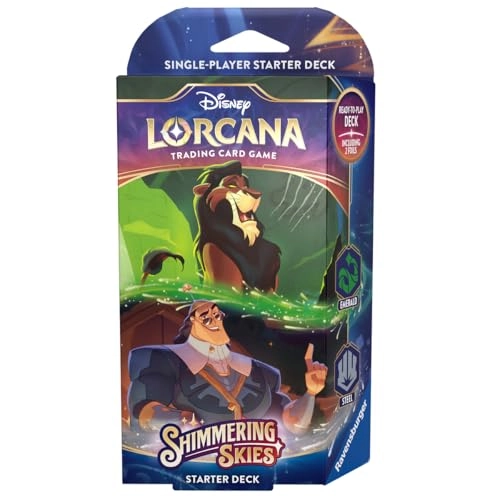 Disney Lorcana Shimmering Skies Starter Deck - English 60pcs
