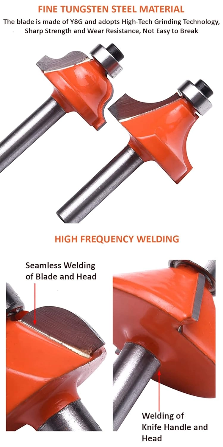 Carbide Router Bits Set - 12Pcs