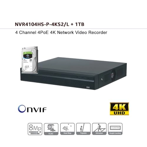 NVR4104HS-P-4KS2/L - 4CH