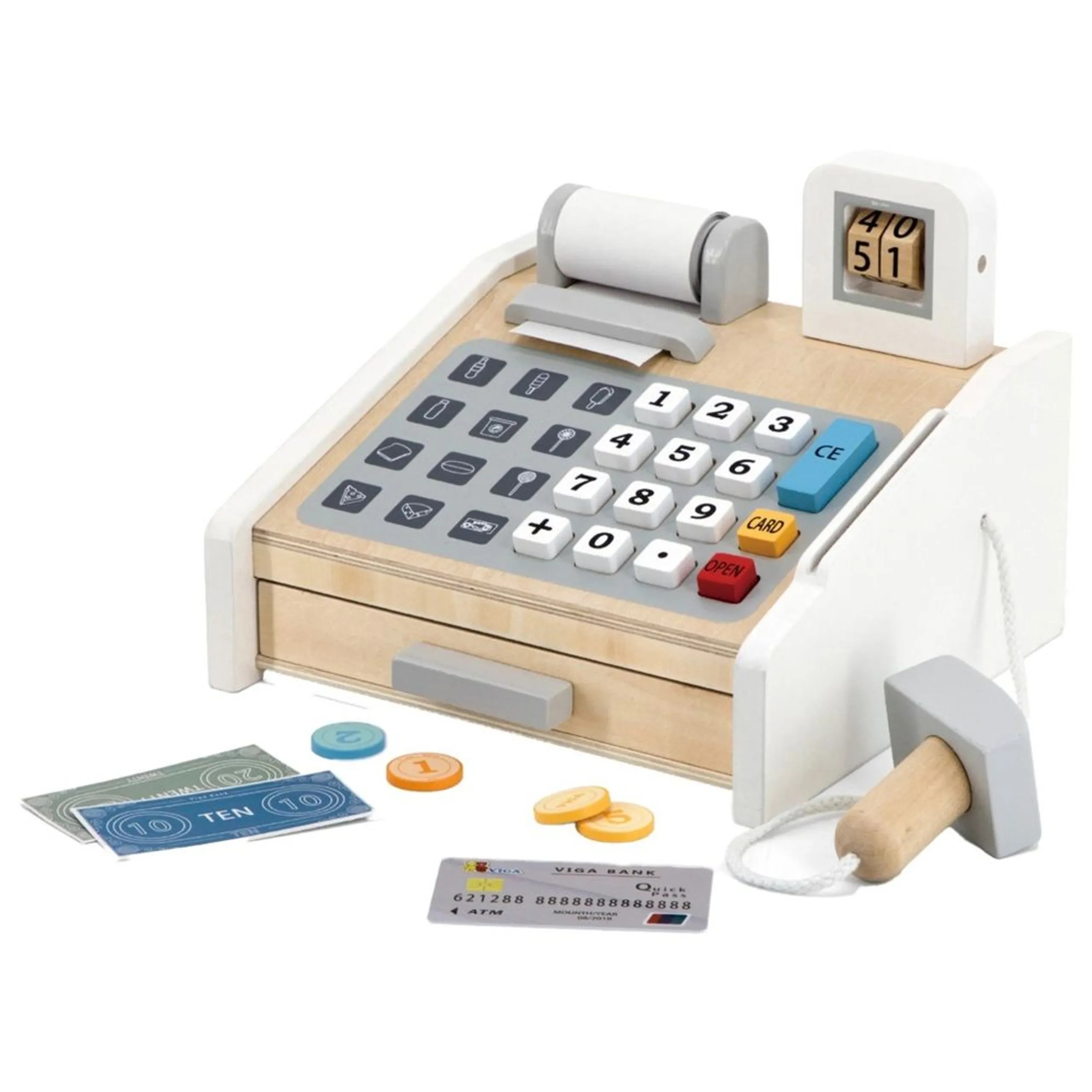 VIGA Scandi Style Cash Register (PCG-44527)