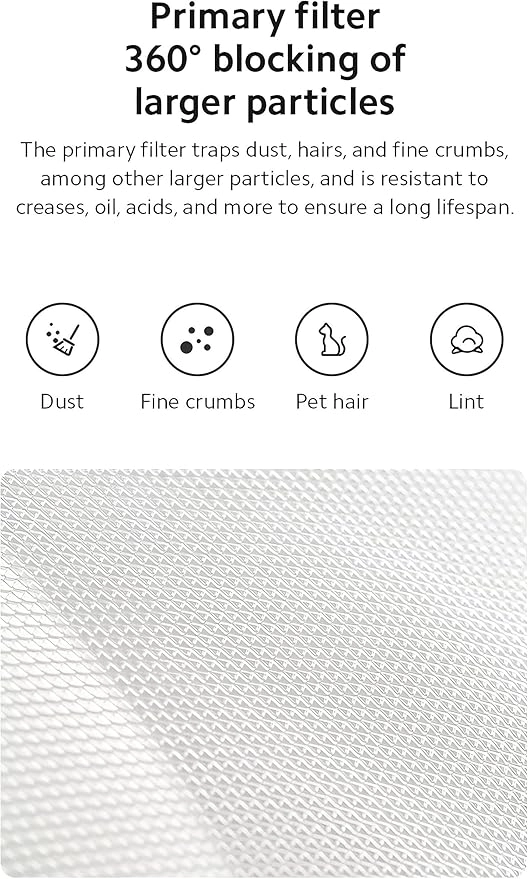 Smart Air Purifier Elite Filter - Three-Layer High Efficiency PM2.5