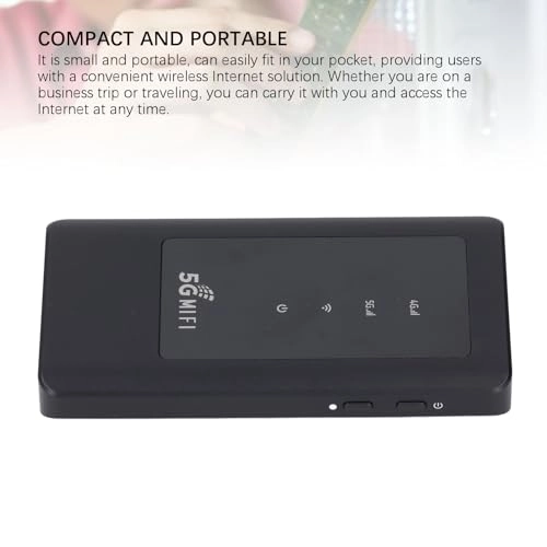Portable WiFi Hotspot - 5G WiFi6 433Mbps