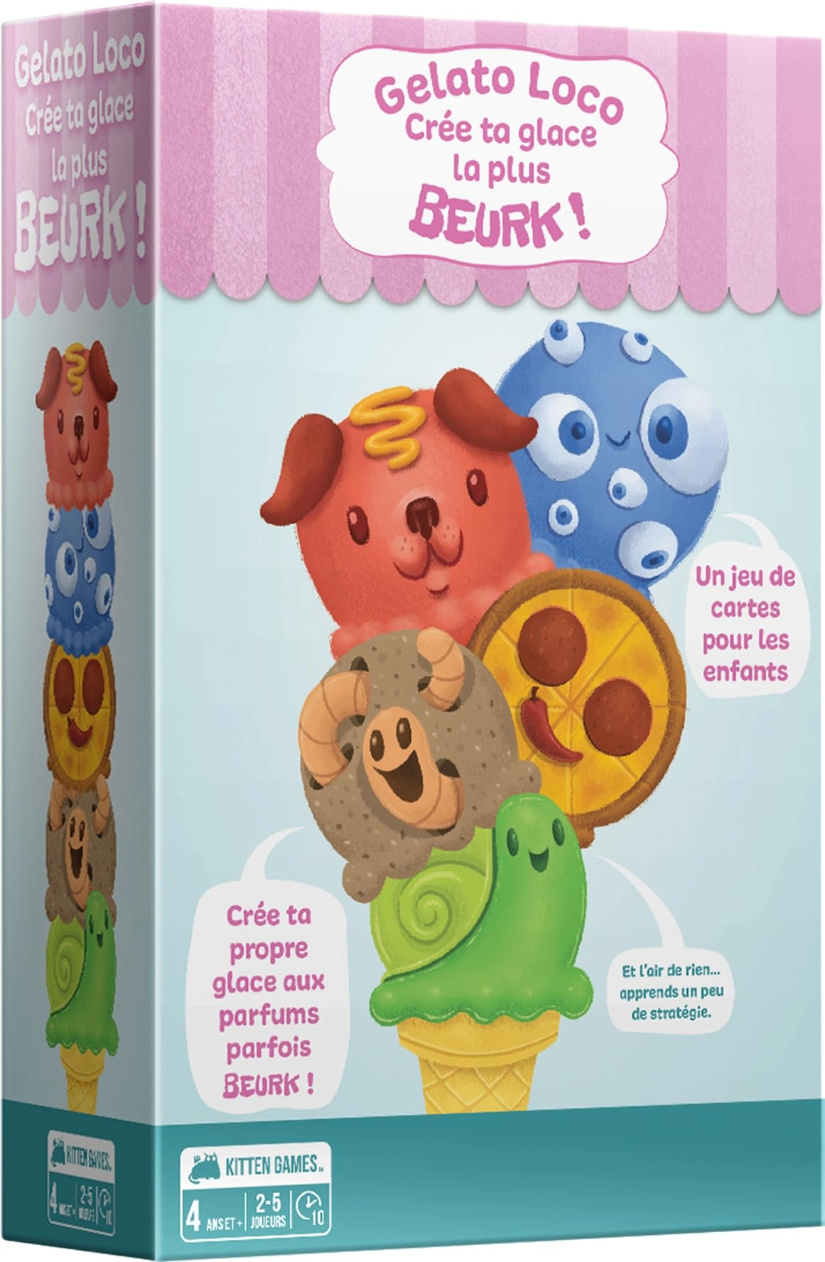 Asmodee Exploding Kittens: Gelato Loco (French)