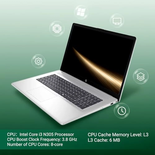 Laptop - 17.3'' 512GB 16GB i3-N305