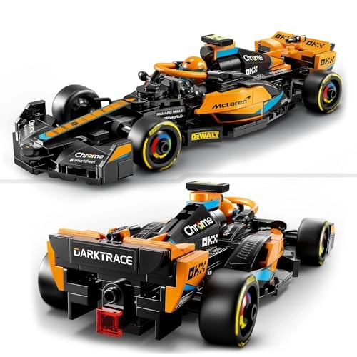 NEOM McLaren Formula E Race Car (42169) + 2023 McLaren Formula 1 Race Car (76919)