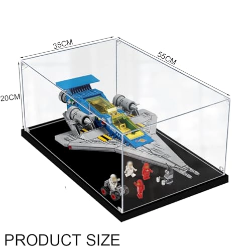 Acrylic Display Case - for 10497 Model 55 x 35 x 20 cm