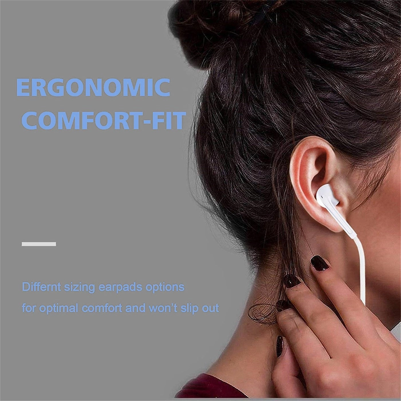 USB C Headphones Wired Earbud Pack