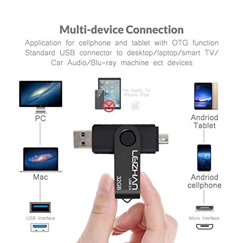 Micro USB Flash Drive - USB 2.0 Micro 32GB