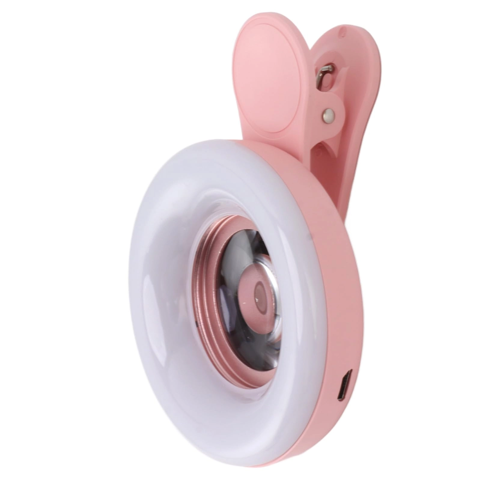 Clip On Ring Light - 15X Macro Rechargeable 2800-6500K
