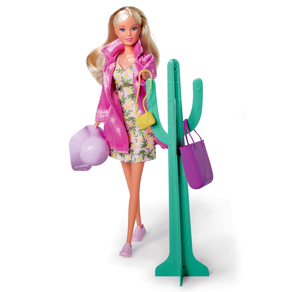 Steffi Love Fashion Doll - pink dress Clothes Stand Ages 3+