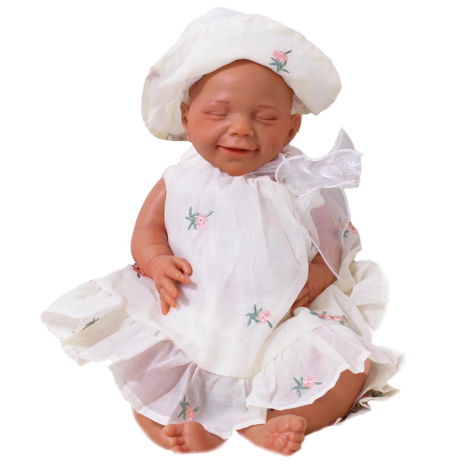 Reborn Baby Doll - 43cm Silicone Sleeping