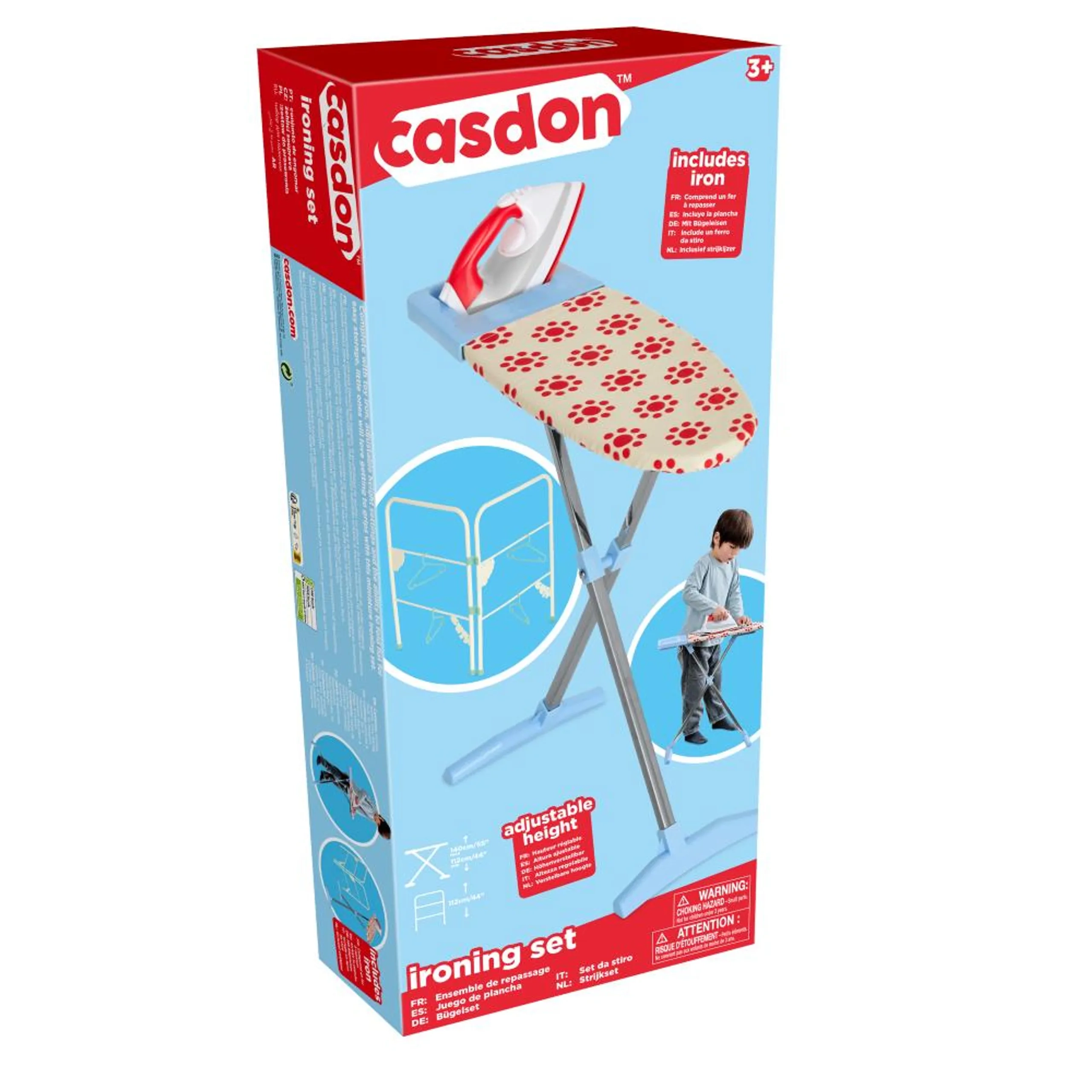 Ironing Set Toy - Replica Morphy Richards Iron Folding Ironing Board (WB-51750)