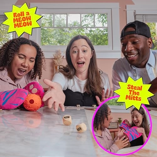 Cat Mitt Game - English 7 years and up