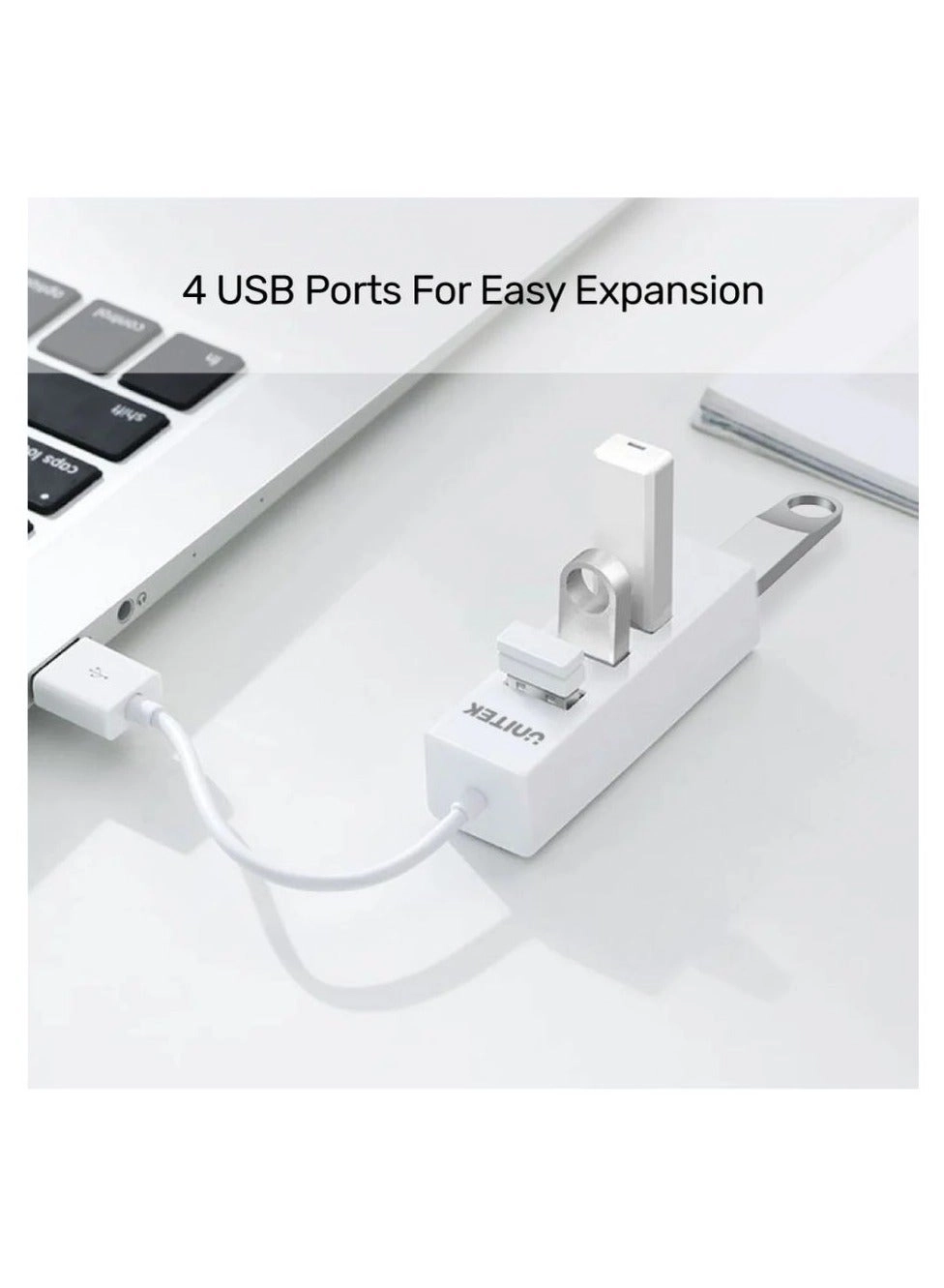 4-Port USB 2.0 Hub - USB-A