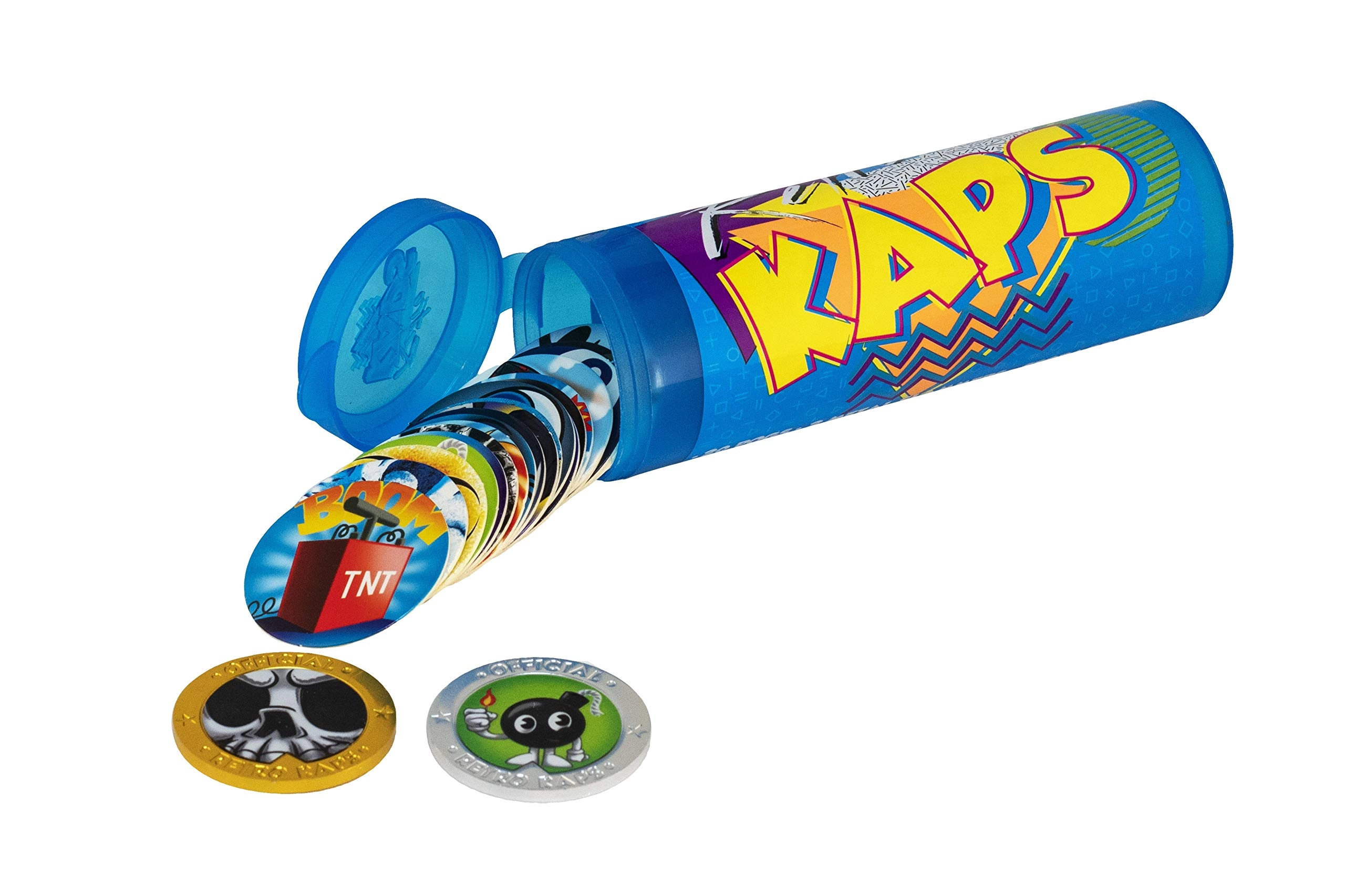 Storage Tube Starter Set - 5 years and up 20 Pogs & 2 Exclusive Slammers