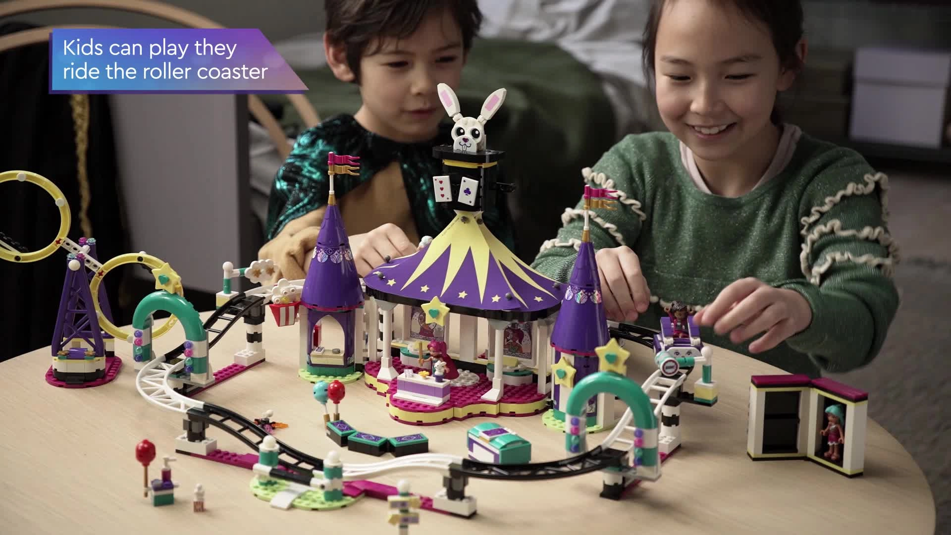 Friends Magical Funfair Roller Coaster (41685)