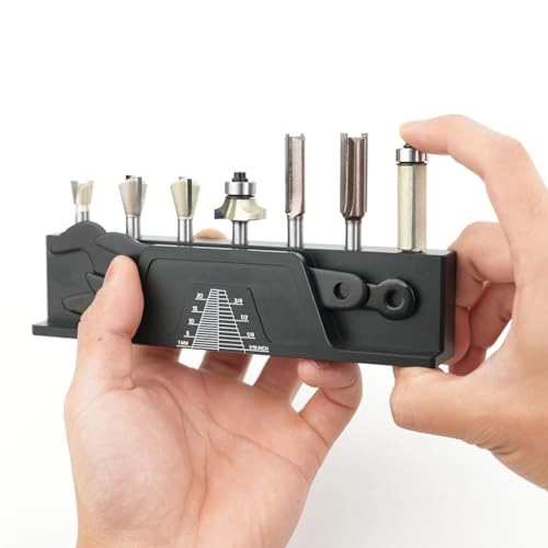 Router Bit Tray - 6.8mm 1/4in 1