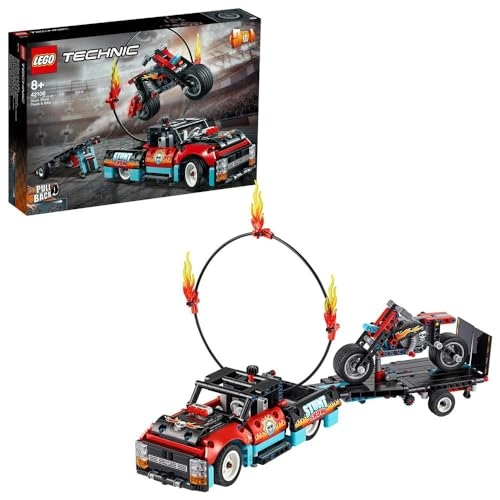 Technic Stunt Show Truck and Bike (42106)