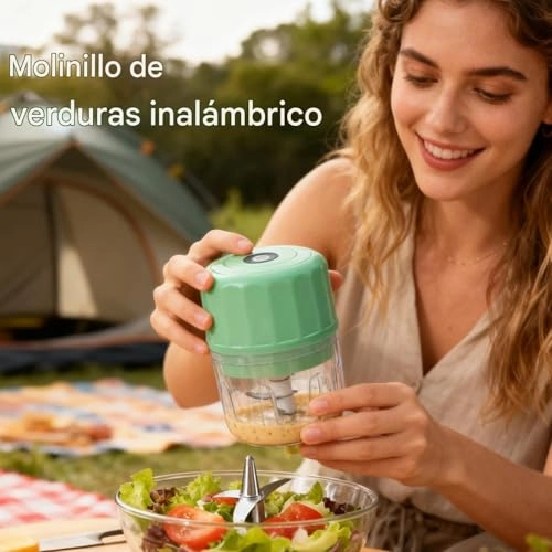 Mini Garlic Chopper - 250ml 50 watts