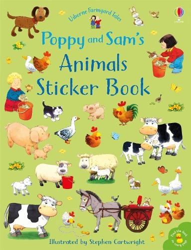 Usborne Poppy And Sam'S Animals Sticker Book 150 pcs