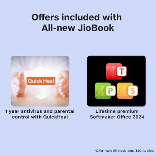 JioBook JioBook NB1112MM - 11.6'' MT 8788 4GB DDR4 64GB eMMC