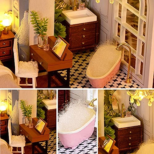 DIY Miniature Dollhouse Kit - Lazy Day 1:24