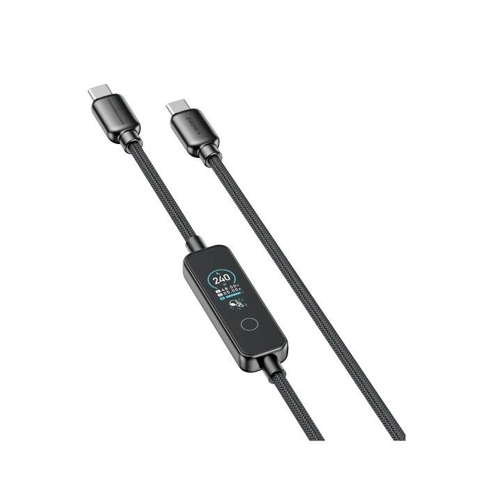 Powerology Charge Cable 240W USB-C to USB-C 1.2m Braided