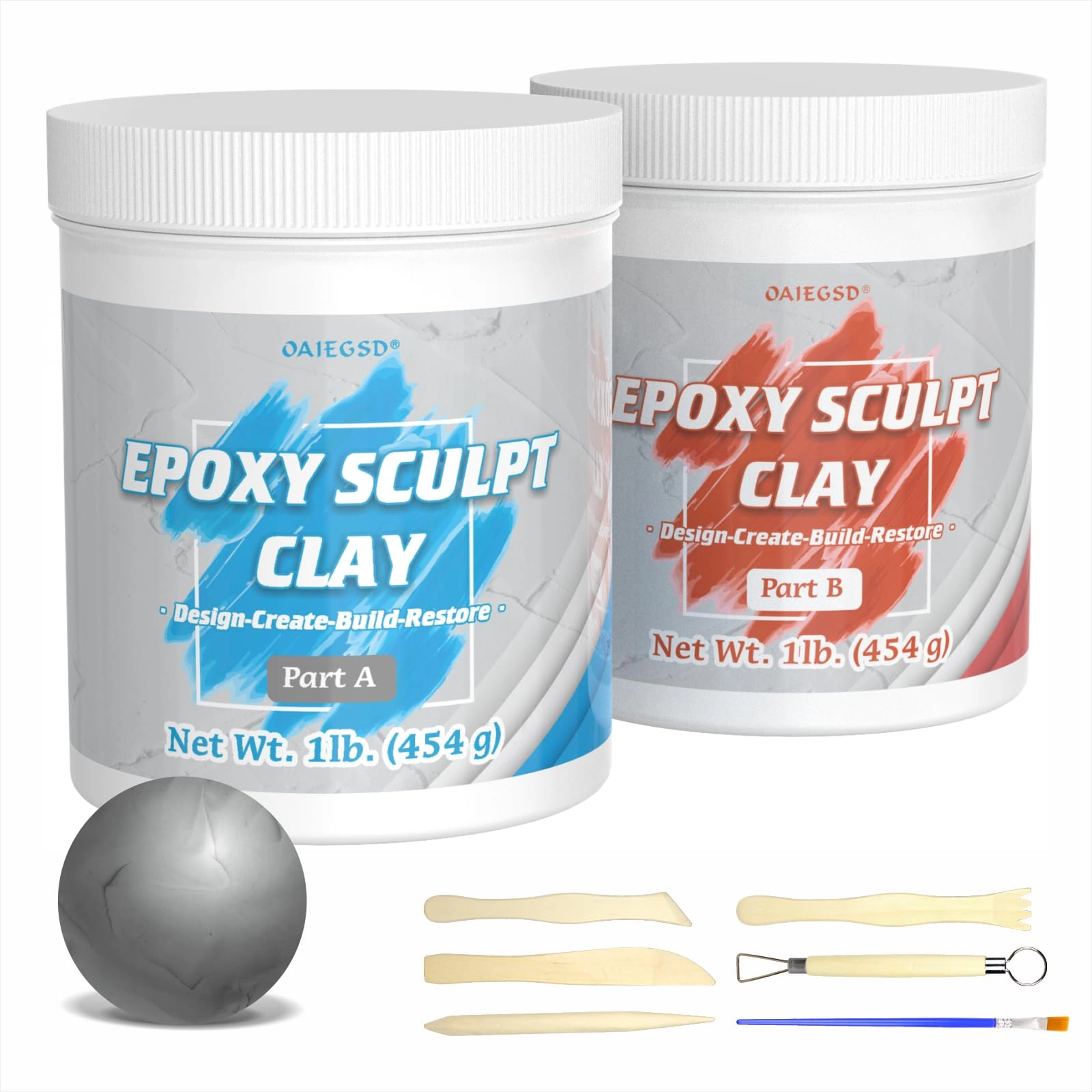 OAIEGSD-epoxy clay Epoxy Sculpt - Clay 908g