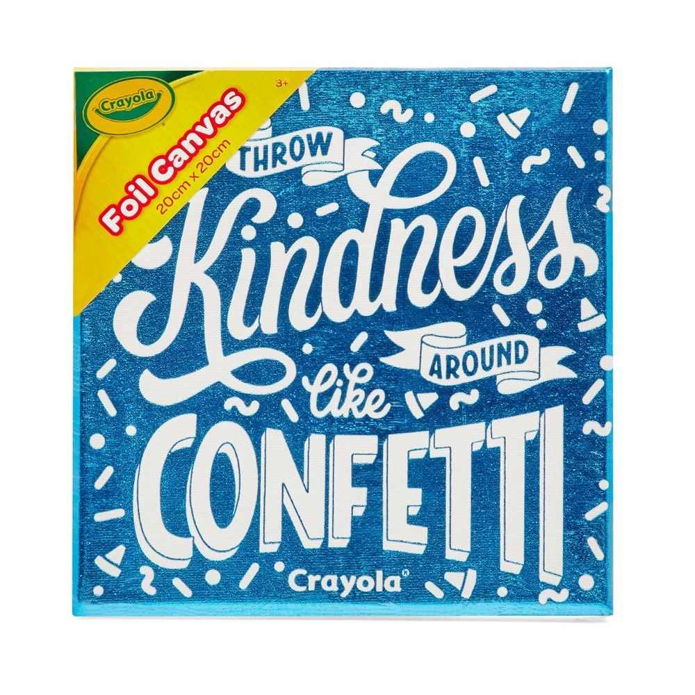 DIY Throw Kindness Around Like Confetti Canvas
