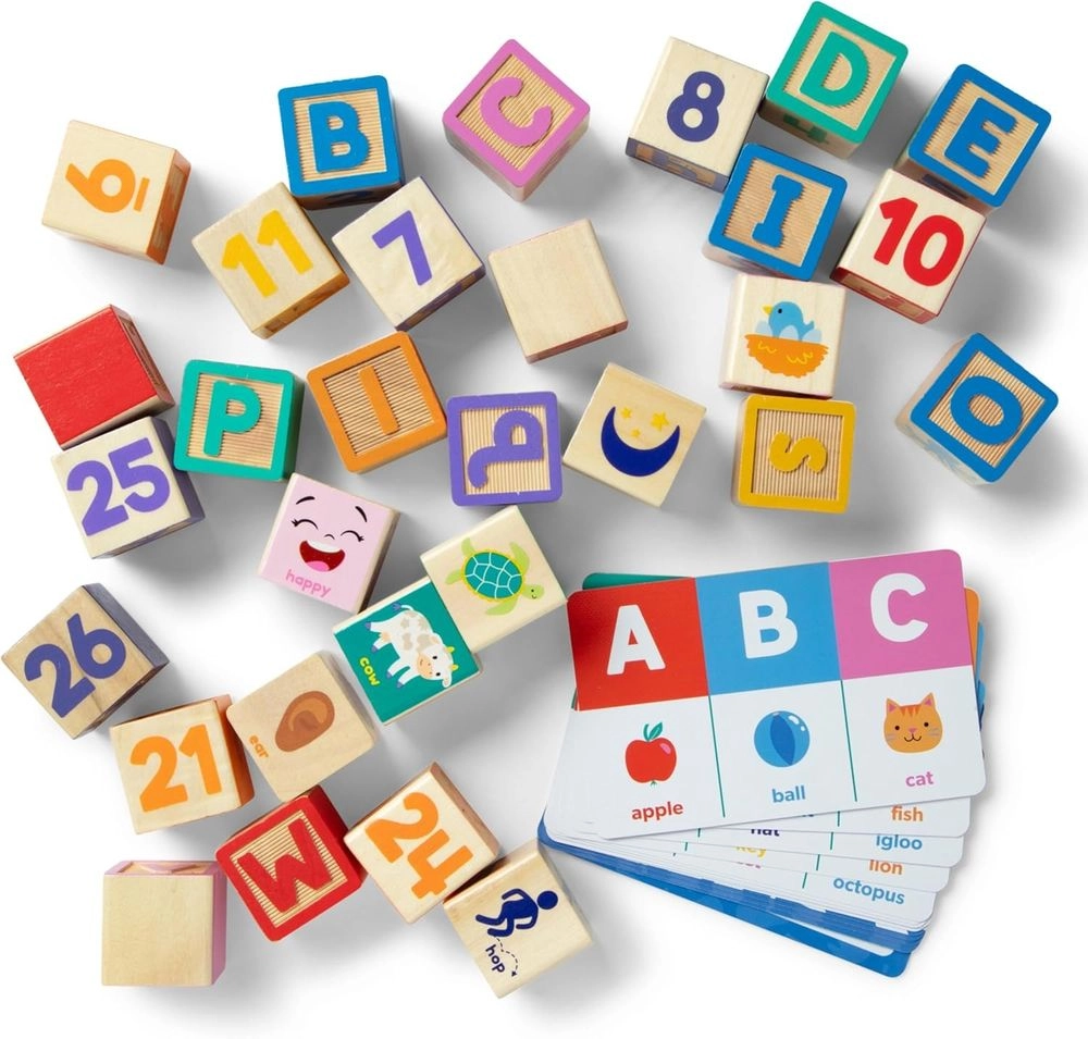 Ms. Rachel Blocks With Activity Cards - 30 pcs