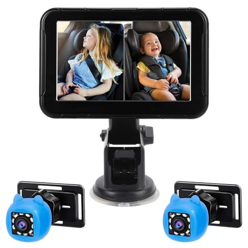 Baby Car Camera - 5 Inch 1080P Night Vision